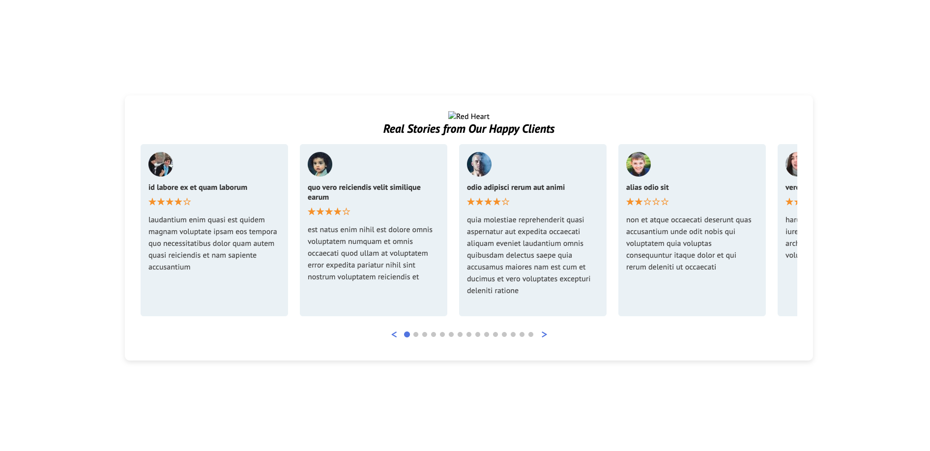 Reviews Carousel 