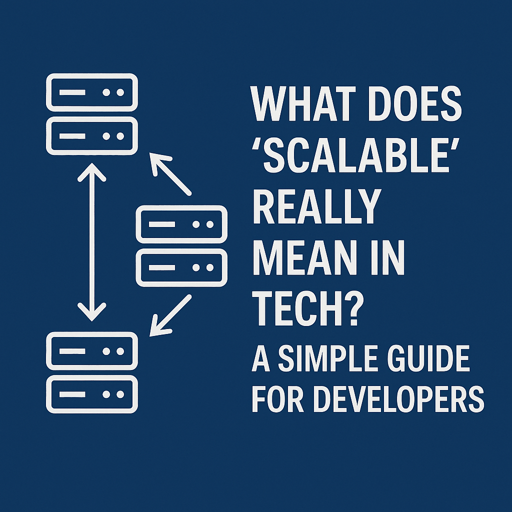 🧠  What Does “Scalable” Really Mean?